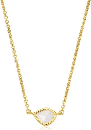 Monica Vinader Siren Mini Nugget Pendant Necklace in Yellow Gold at Nordstrom, Size 18 In
