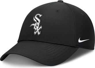 Nike Chicago White Sox Club Nike Mens Dri-FIT MLB Adjustable Hat in Black | NB0200ARX-T0X