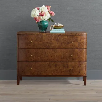 Frontgate Brando 3-Drawer Chest - Russet - Frontgate