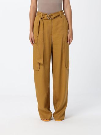 Twinset Pantaloni cargo in lyocell