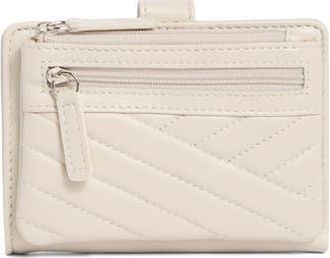 Mundi Campbell Quilted Leather Wallet in Bone at Nordstrom Rack
