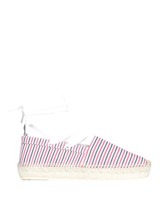 Thom Browne Seersucker cotton espadrilless