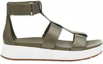 UGG Al het zand - Dames - Sandalen - Groen - 37 EU - Leer - Schoenen