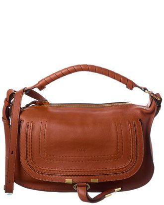 Chlo&eacute; Marcie Small Leather Shoulder Bag