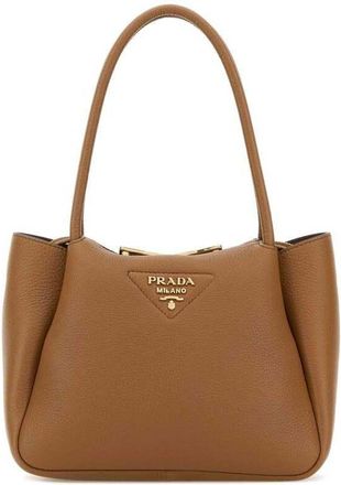 Prada Mano Shoulder Bag Brown