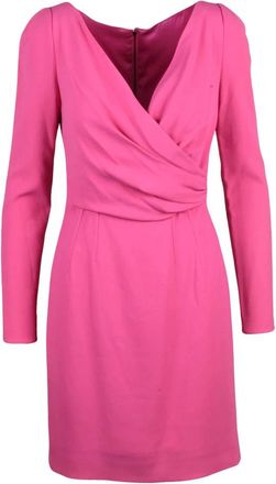 Dolce & Gabbana Wikkeljurk (Wrap Dress) - Dames - Wikkelkleedje - Roze - M - Kleedjes