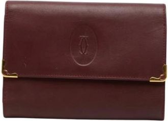 Cartier Pre-owned Wallets, female, Red, Size: ONE SIZE Pre-owned Vintage Wallet