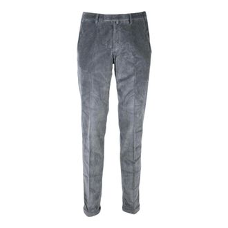 BRIGLIA 1949 Heren, Broeken, Grijs, Maat: W47 Katoen