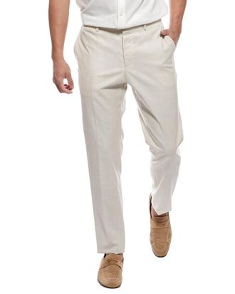 HUGO BOSS Genius Wool & Linen-Blend Pant