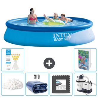 Intex Piscina Easy Set Redonda - 396x84 Cm - 7-piezas S31