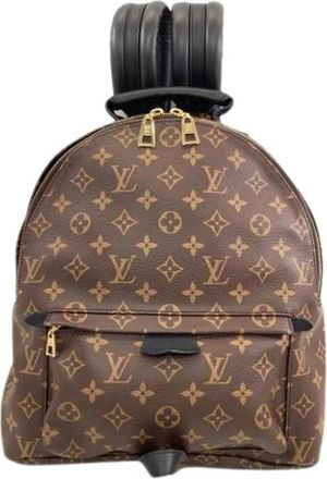 Louis Vuitton Pre-owned Monogram Rugzak - Dames - Vintage Rugzakken - Bruin - ONE Size - Vintage