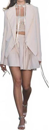 Selkie Love Note Blazer In Strawberry