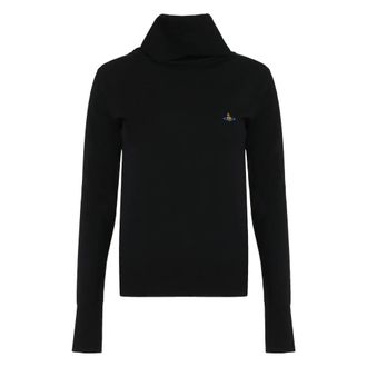 Vivienne Westwood Ribbed Virgin Wool Turtleneck Jumper