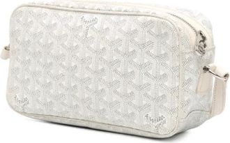 Goyard Pre-owned Cross Body Bags, female, White, Size: ONE SIZE Pre-owned Cap Vert Crossbody Bag