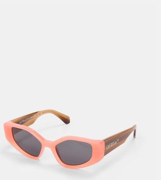 Off-white Mens Memphis Square Full Rim Sunglasses - Orange - Size: ONE size