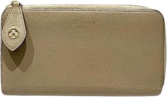 Louis Vuitton Pre-owned Wallets, female, Beige, Size: ONE SIZE Pre-owned Portefeuille Comete Long Wallet