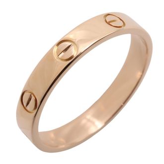 Cartier Gold Pink Gold (18K) Band Ring (Pre-Owned)