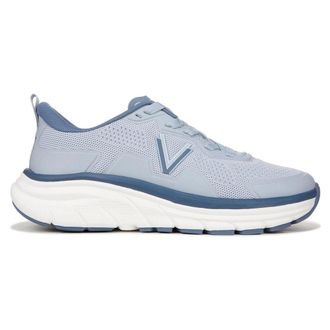 Vionic Walk Max Textile Synthetic Womens Comfort Trainers - Skyway - Size:UK 4.5