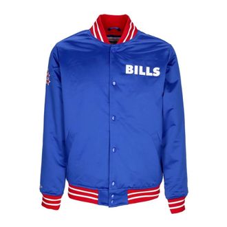 Mitchell & Ness NFL Bomberjack Teamkleuren Viering - Heren - Bomber jackets - Blauw - XL - Polyester - Jassen