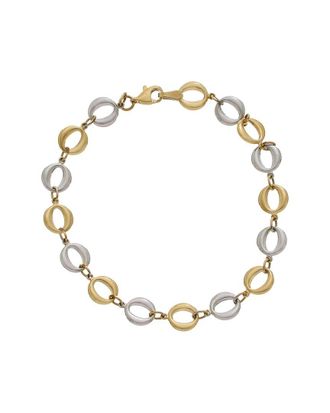 Italian Gold, Inc 10K Puff Circle Bracelet