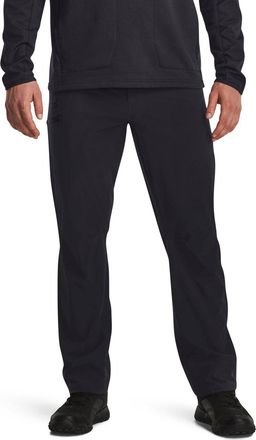 Under Armour Mens Defender Pants, (465) Dark Navy Blue / / Dark Navy Blue, 40W x 32L