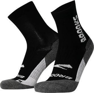 Brooks Ghost Crew Socks Black S