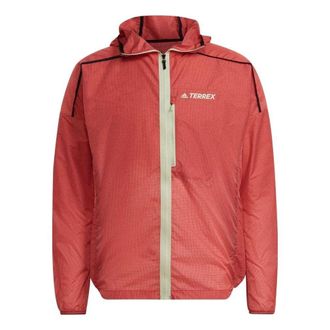 adidas Mens adidas Reflective Windproof Logo Alphabet Hooded Jacket H11744