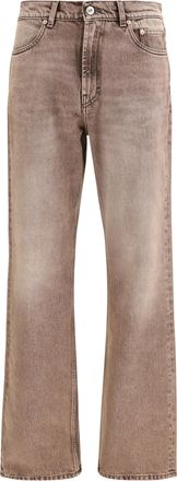 Our Legacy Mens Jeans Carlson Cut Clay Breeze Cotton