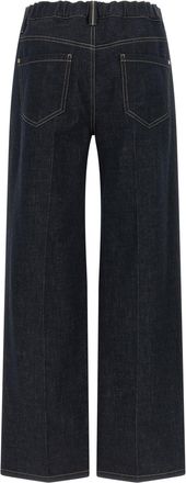 Brunello Cucinelli Womens Blue Cotton Jeans Denim Clothing