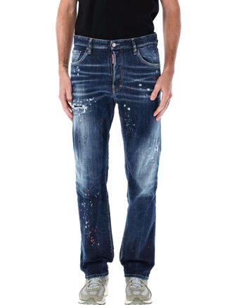 Dsquared2 Blue Slim Leg Jeans