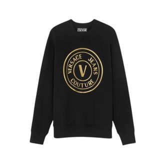 Versace Jeans Couture Uomo, Felpe, Nero, S, new