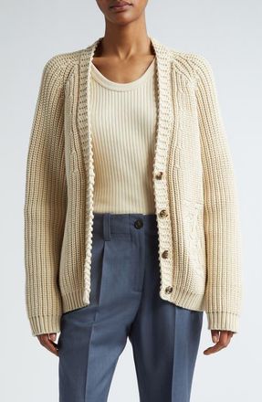 Golden Goose Journey Shaker Cardigan in Parchment at Nordstrom, Size X-Small