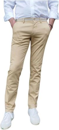 Mason's Torino University Slim-Fit Broek - Heren - Chinos - Beige - S - Katoen - Broeken