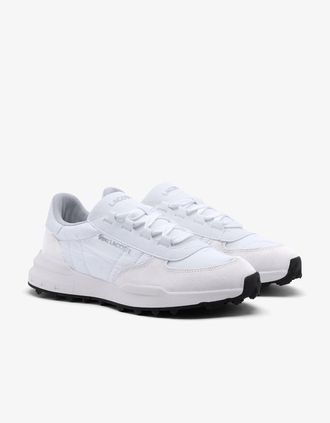Lacoste Mens Lacoste Elite Active Evo Mens Trainers - White/Light Grey 14X - Size: 10