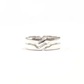 Gucci Silver Silver 925 Band Ring (Pre-Owned)