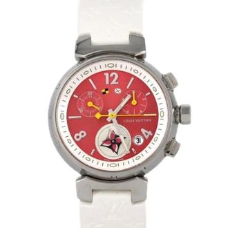 Louis Vuitton Pre-owned Watches, female, Red, Size: ONE SIZE Pre-owned Vintage Wristwatch