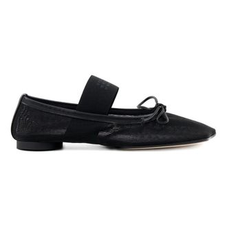 Maison Margiela Ballerinas, female, Black, Size: 9 US Mesh Ballet Shoe