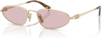 Miu Miu Zonnebrillen - unisex - Zonnebrillen - Geel - 52 MM - Accessoires