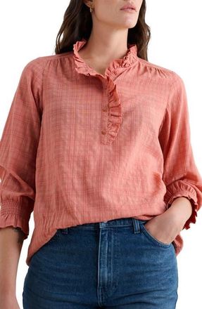 Seasalt Cornwall Feather Star Top in Dusty Rose at Nordstrom, Size 16 Us