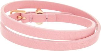 Valentino Vlogo Signature Leather Bracelet