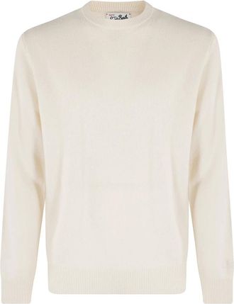 MC2 Saint Barth Regent Sweater - Heren - Ronde hals truien - Wit - M - Truien & Vesten