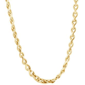 Pompeii3 Mens 14k Gold (60gram) or Platinum (112gram) 7mm Link Chain Necklace 22