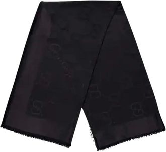 Gucci Chal Athest 140X140 - Accessories - Mujer - Negro - ONE SIZE
