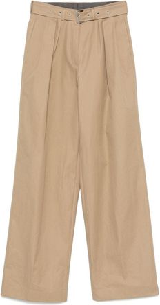 Dries Van Noten Peaches Bis Palazzo Pants - Womens - Cotton