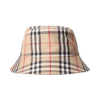 Burberry Vintage Check Cappello da pescatore - - Accessories - Donna - Beige - S