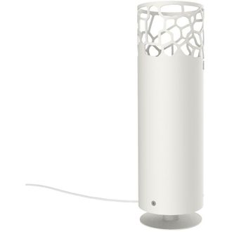 Lumicom Lumicom - organic Lampada da terra, 1X E27, max 42W, metallo, bianco, H.30cm