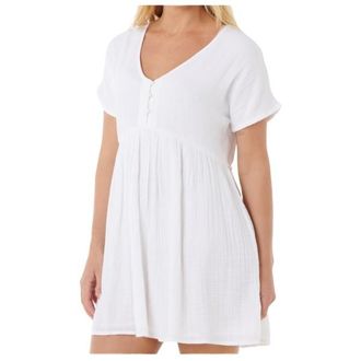 Rip Curl Premium Surf S/S Dress Kleid f&uuml;r Damen | wei&szlig;