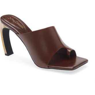 Jeffrey Campbell Allocate Slide Sandal in Brown at Nordstrom, Size 7.5