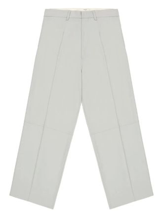 Bally pleated trousers - men - Fabric - 54 - Grey