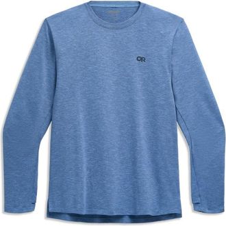Outdoor Research ActiveIce Spectrum Sun Long Sleeve Tee Funktionsshirt f&uuml;r Herren | blau